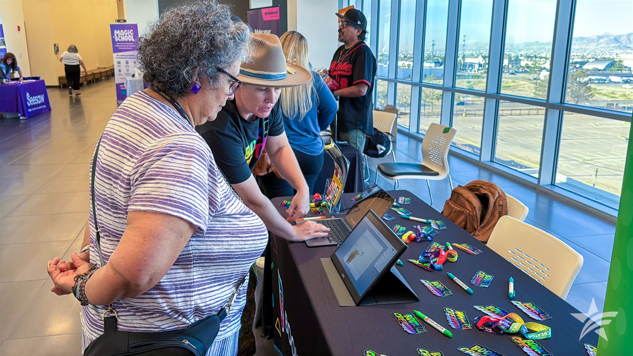 Interactive ed-tech demonstration